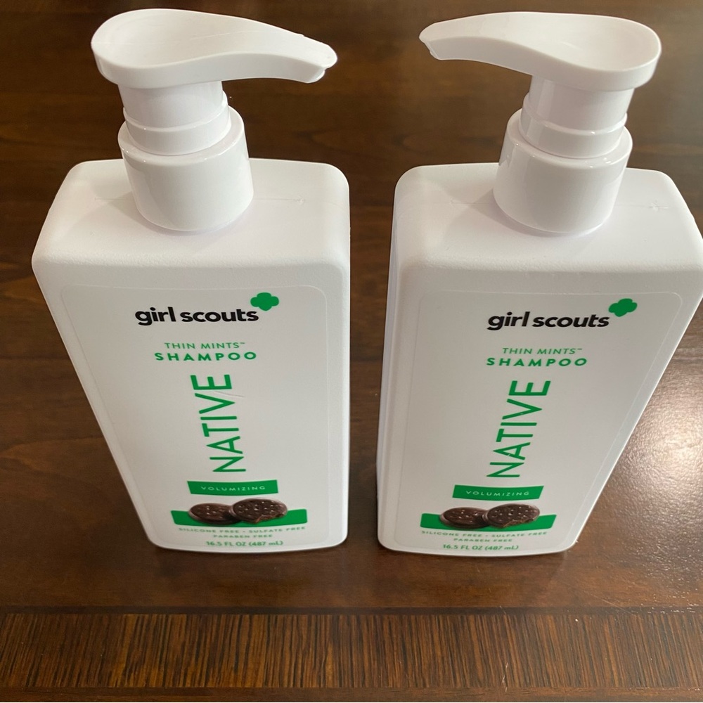 (2 Pack) Native Limited Edition Girl Scouts Thin Mints Cookie Shampoo DRA3-10